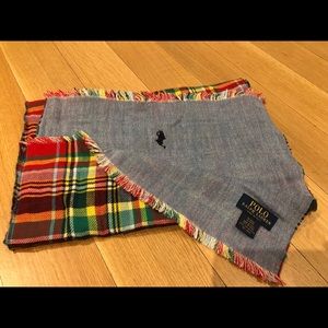 Ralph Lauren Plaid Scarf
